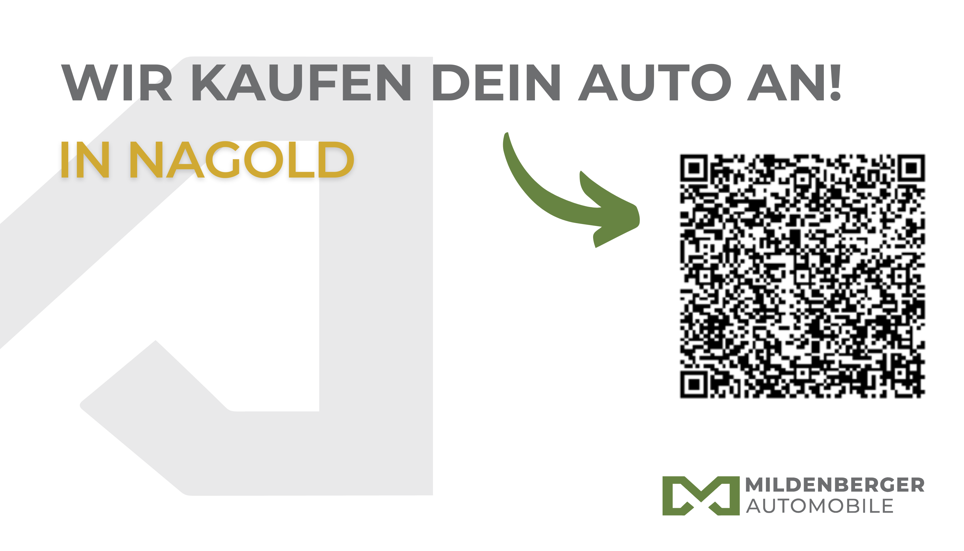 QR-Code für direkten Fahrzeugankauf Kontakt